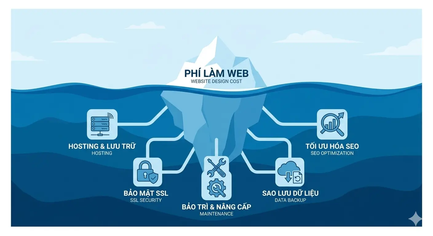 Chi phí thiết kế website