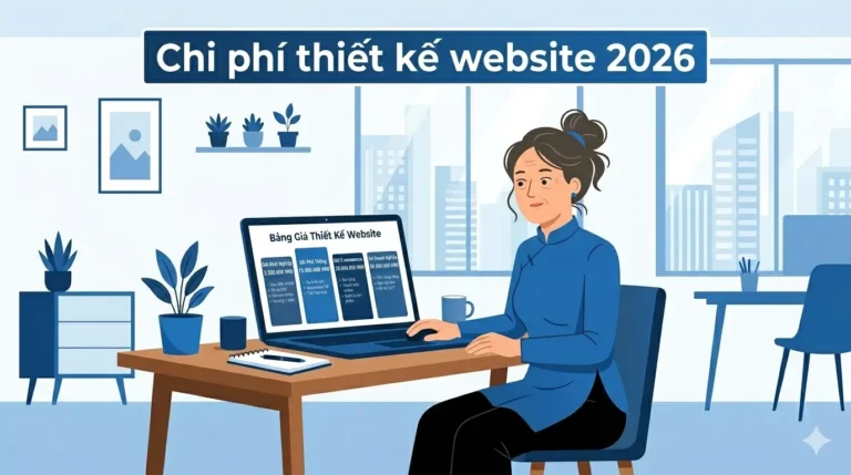 Chi phí thiết kế website bao nhiêu tiền?