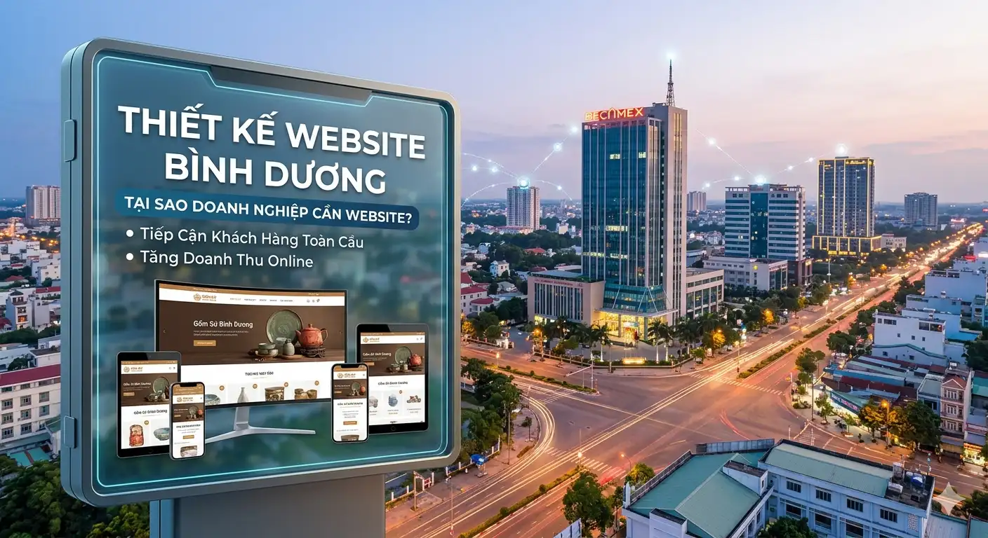 Thiết Kế Website tại Bình Dương