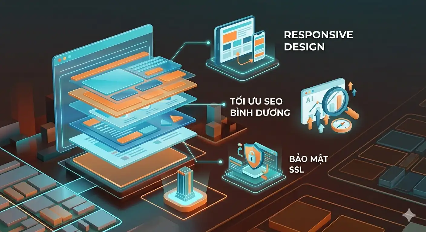 7 Tiêu Chí Chọn Đơn Vị Thiết Kế Website Uy Tín tại Bình Dương
