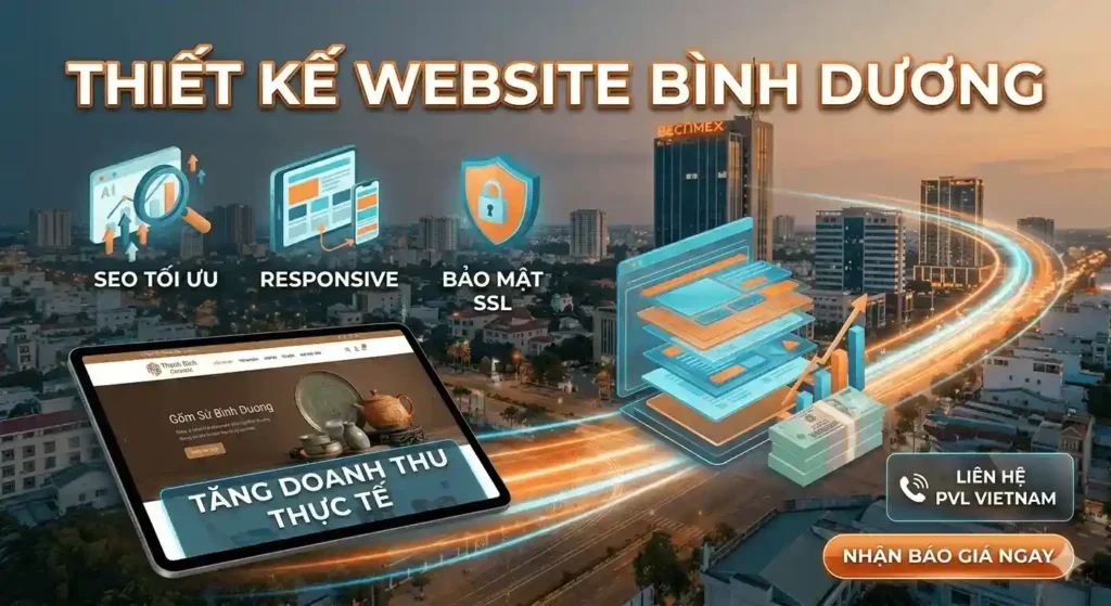 Thiết Kế Website tại Bình Dương – Cách Chọn Đơn Vị Uy Tín 2026