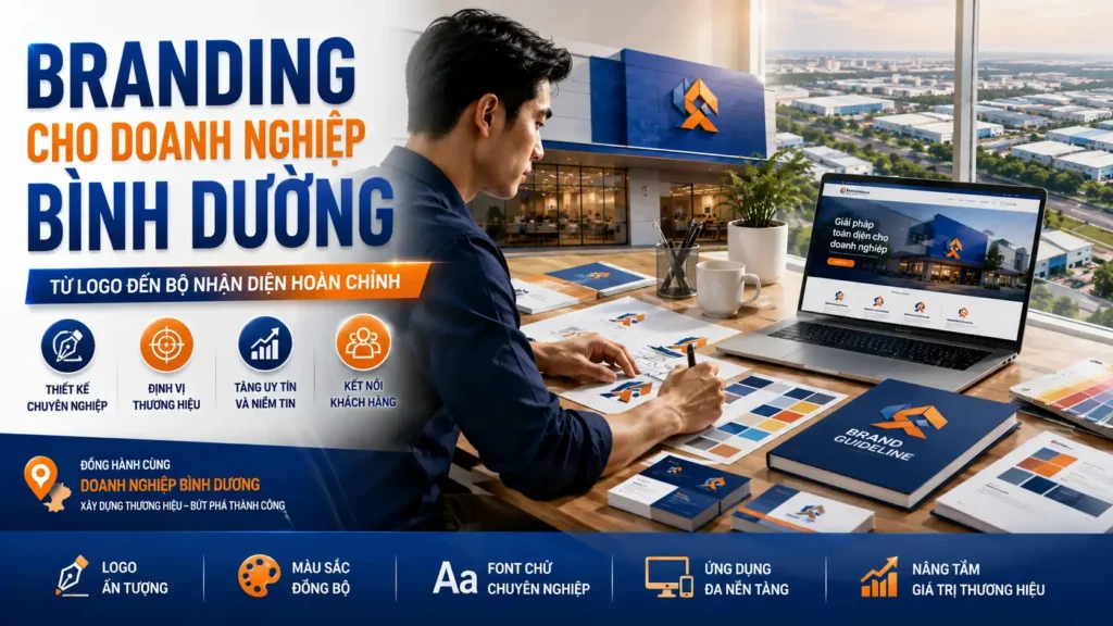 Branding Cho Doanh Nghiệp Bình Dương: Từ Logo Đến Bộ Nhận Diện Hoàn Chỉnh