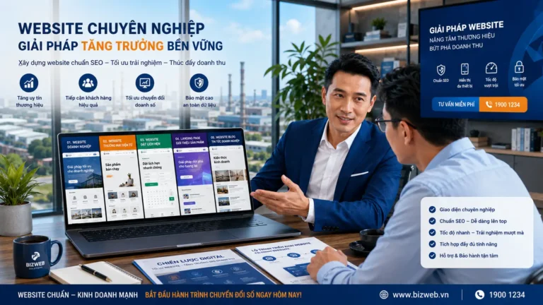 Thiết Kế Website Doanh Nghiệp Bình Dương: 5 Loại Phổ Biến Nhất