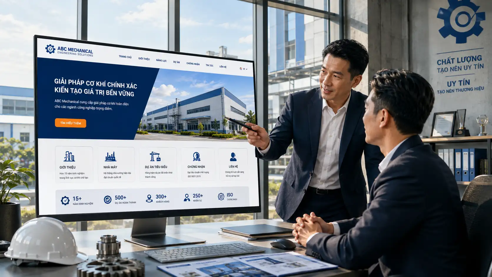 Website giới thiệu doanh nghiệp chuyên nghiệp