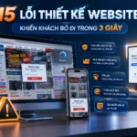 15 Lỗi Thiết Kế Website Khiến Khách Bỏ Đi Trong 3 Giây