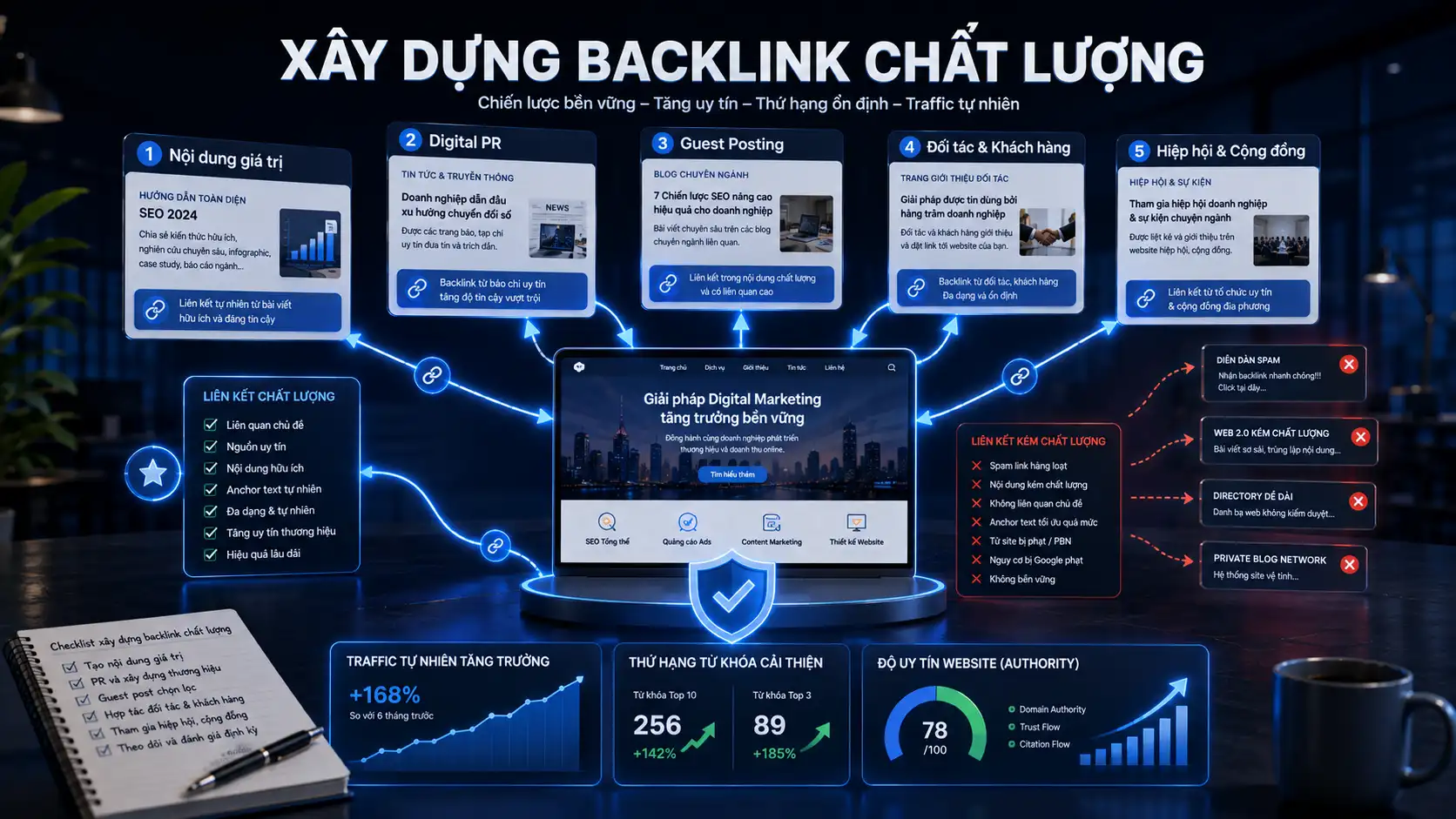 Cách xây dựng backlink chất lượng cho website Việt Nam